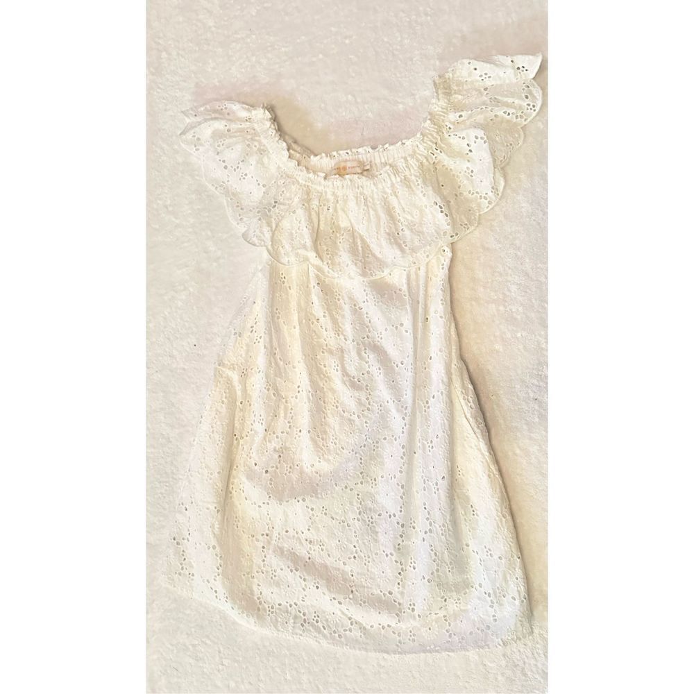 Tory Burch - BRODERIE DRESS - white dress size XS - Picture 6 of 7